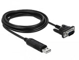 Delock Adaptador Usb 2.0 Typ-A A 1 X Seriell Rs-232 Db9