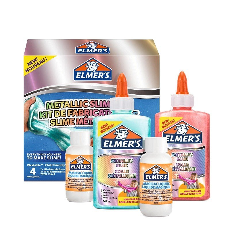 Elmer´S Kit Slime Colores Metálicos