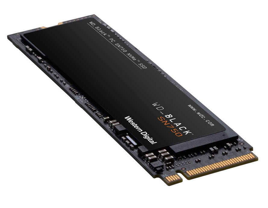 Disco Ssd Western Digital M.2 1tb Black Sn750 / Sin Disipador Térmico / Negro / Wds100t3x0c Western Digital Sn750, 1000 Gb, M.2, 3470 Mb/S
