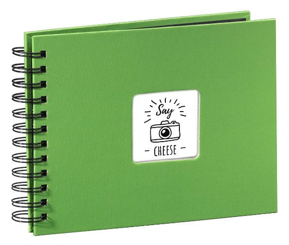 Hama  Fine Art  Spiralbound 24x17 50 Pages Apple-Green 94880