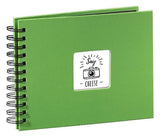 Hama  Fine Art  Spiralbound 24x17 50 Pages Apple-Green 94880