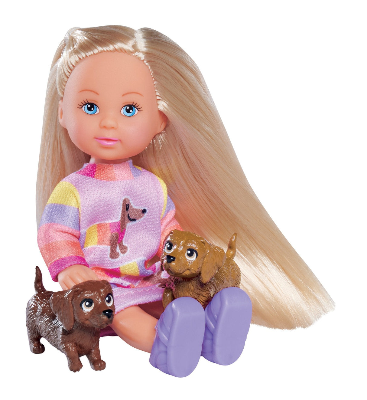 Lalka Evi Love Z Pieskami Na Spacerze