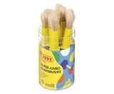 Jovi School Pinceles Escolares Gruesos Pelo Cerda Bote De 9