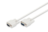 Digitus Cable Serie M/M 2m Blanco Ak-610107-020-E