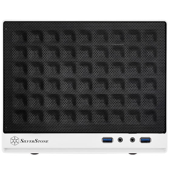 Caja Pc Silverstone Sg13 Mini Tower Negro, Blanco