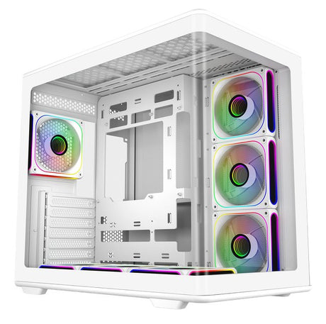 EAN 4719512162040 - Cooler Master Elite 600 Midi Tower Transparente, Blanco imagen 1