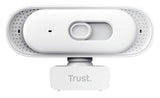 Webcam Trust Tomar 2k Qhd 2560x1440 30fps Fov 76 Grados Reduccion Ruido Privacidad Blanco