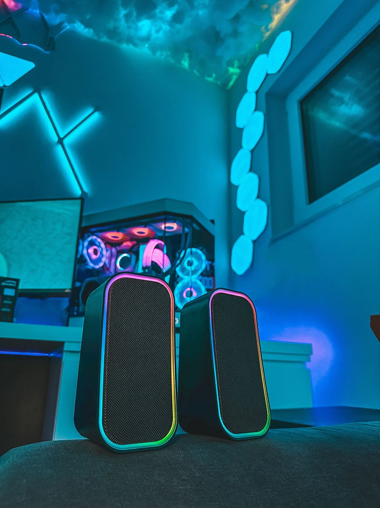 Altavoz Para Juegos Speedlink Token Rgb. Estéreo. Negro. Venta Al Por Menor.