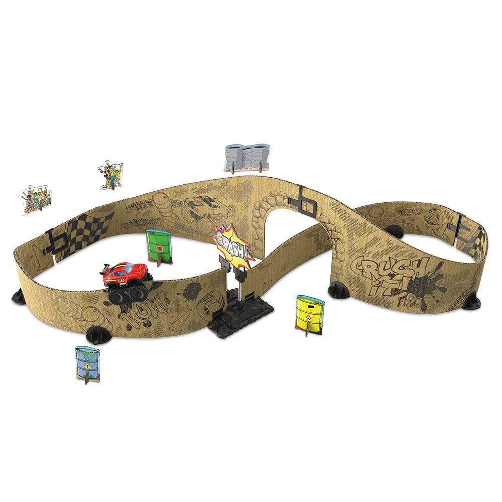 Vtech Car-Board Racers-Monster Adventure Set, Ferrocarril 80-563904