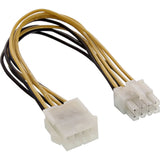 Cable De Alimentación Inline Interno De 8 Pines Macho A Hembra De 0,2 M