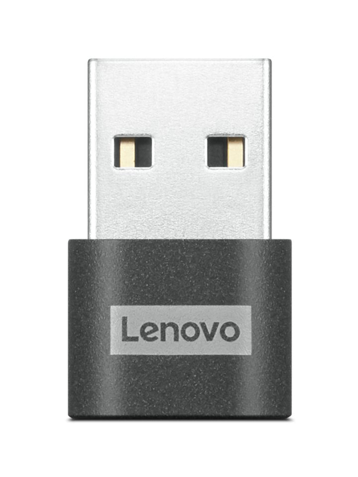 EAN 195890370071 - Lenovo 4X91C99226 cambiador de género para cable USB-C USB-A Negro imagen 2