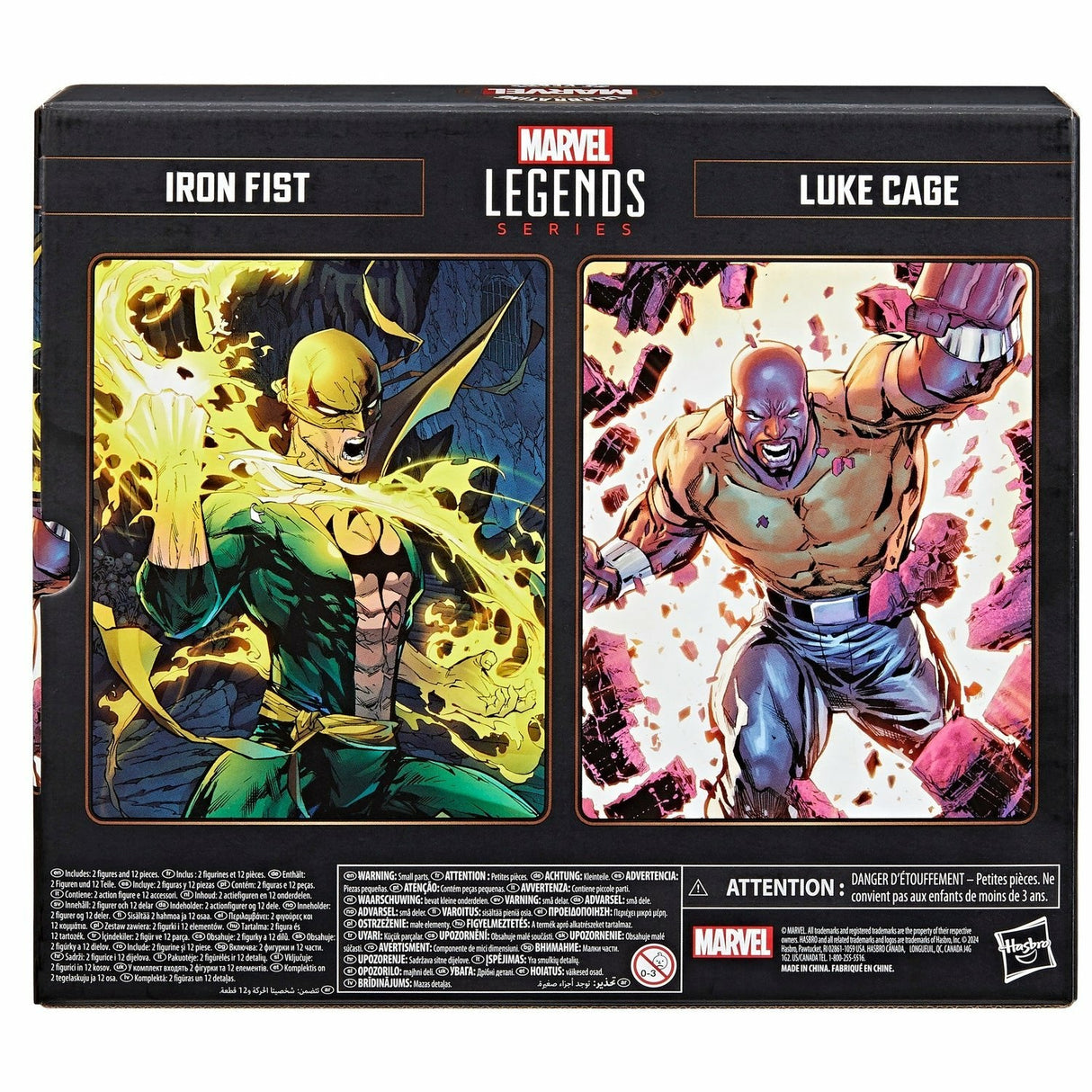 Figura Iron Fist & Luke Cage Celebrating 85 Years Ver. Fig. 15 Cm Marvel Legends Series