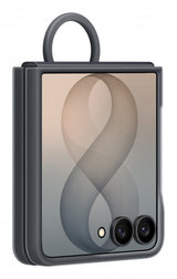 Samsung Silicone Ring Magnet Case Fr Galaxy Flip8 Black