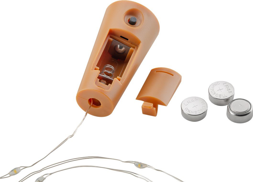 Cadenas De Luces Led 3x 10  Para Botellas, Incl. Temporizador
Decoración De Luz Atmosférica Para Botellas De Vidrio