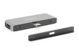 Docking Digitus Usb-C, 4 Puertos, 4k / 30hz Hdmi / Usb-4 / Pd / Audio