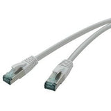 Red Cat.6a 10,0m Weiss Cable De Red Cat.6a S Ftp Awg 27 7, 2xrj45, Weiss, 10,0m