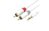 EAN 4250696644743 - shiverpeaks FL31-34156 cable de audio 1,5 m 3,5mm 2 x RCA Blanco imagen 1