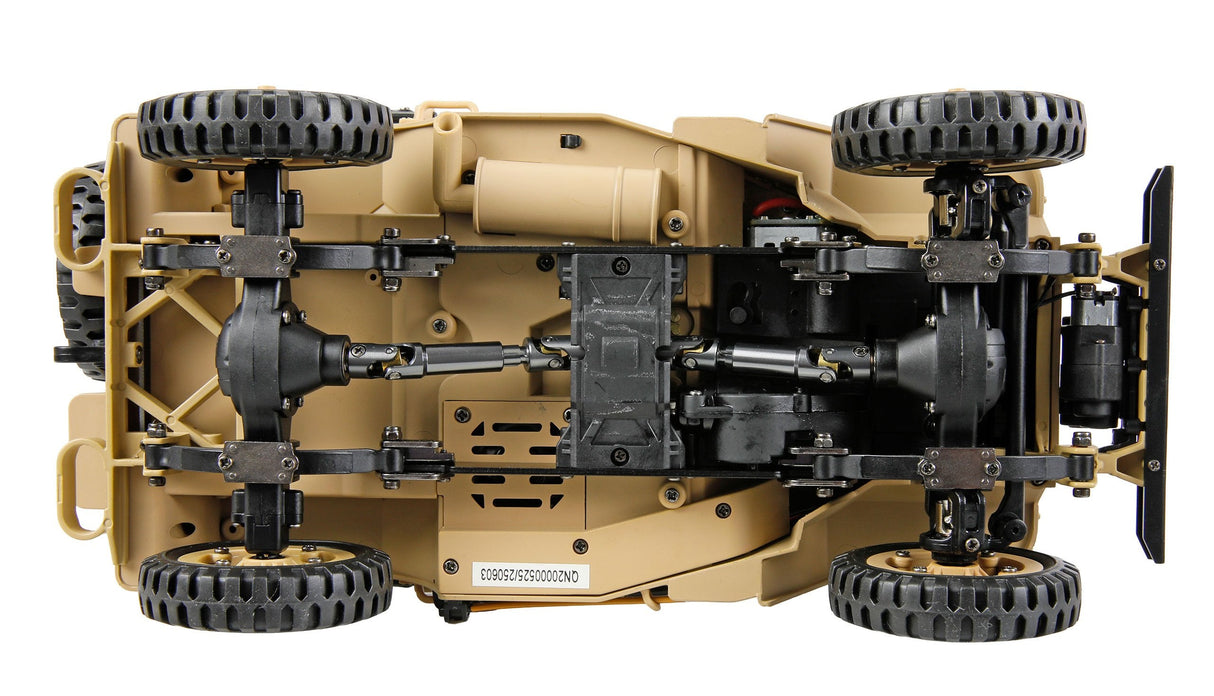 Amewi Jeep Willys Placa Base Scale Crawler 4wd 1:14 Rtr Sand 14+