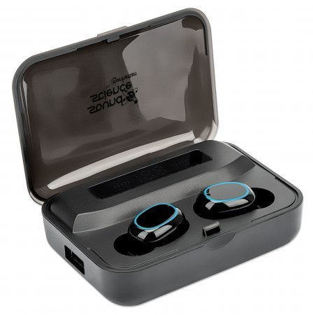 Manhattan 180382 Auriculares Inalámbricos In Ear Llamadas/Música Bluetooth Negro