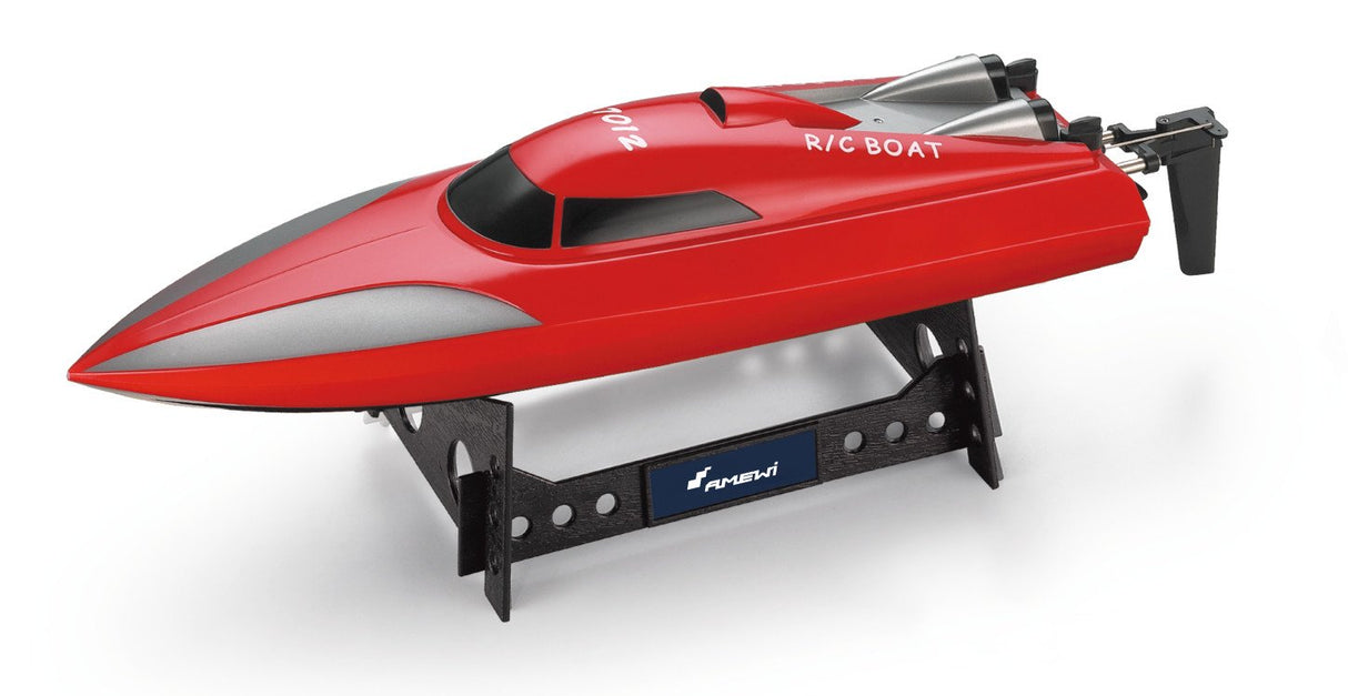 Amewi Speedboot 7012 Mono Rojo 2,4 Ghz, 25km/H, 46cm