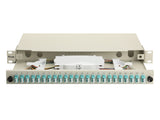 Equip Lwl-Spleisskamen 24-Port Lc-Duplex Om3 1u Komplett Gr