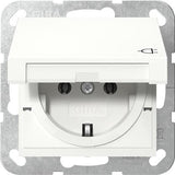 Gira System 55 Toma De Corriente Schuko Blanco