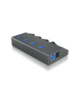 EAN 4250078164883 - ICY BOX IB-HUB1405 USB 3.2 Gen 1 (3.1 Gen 1) Type-B 5000 Mbit/s Antracita imagen 6