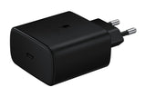 Cargador Samsung Usb Tipo-C + Cable Usb Tipo-C 45w Ep-Ta845xbegww