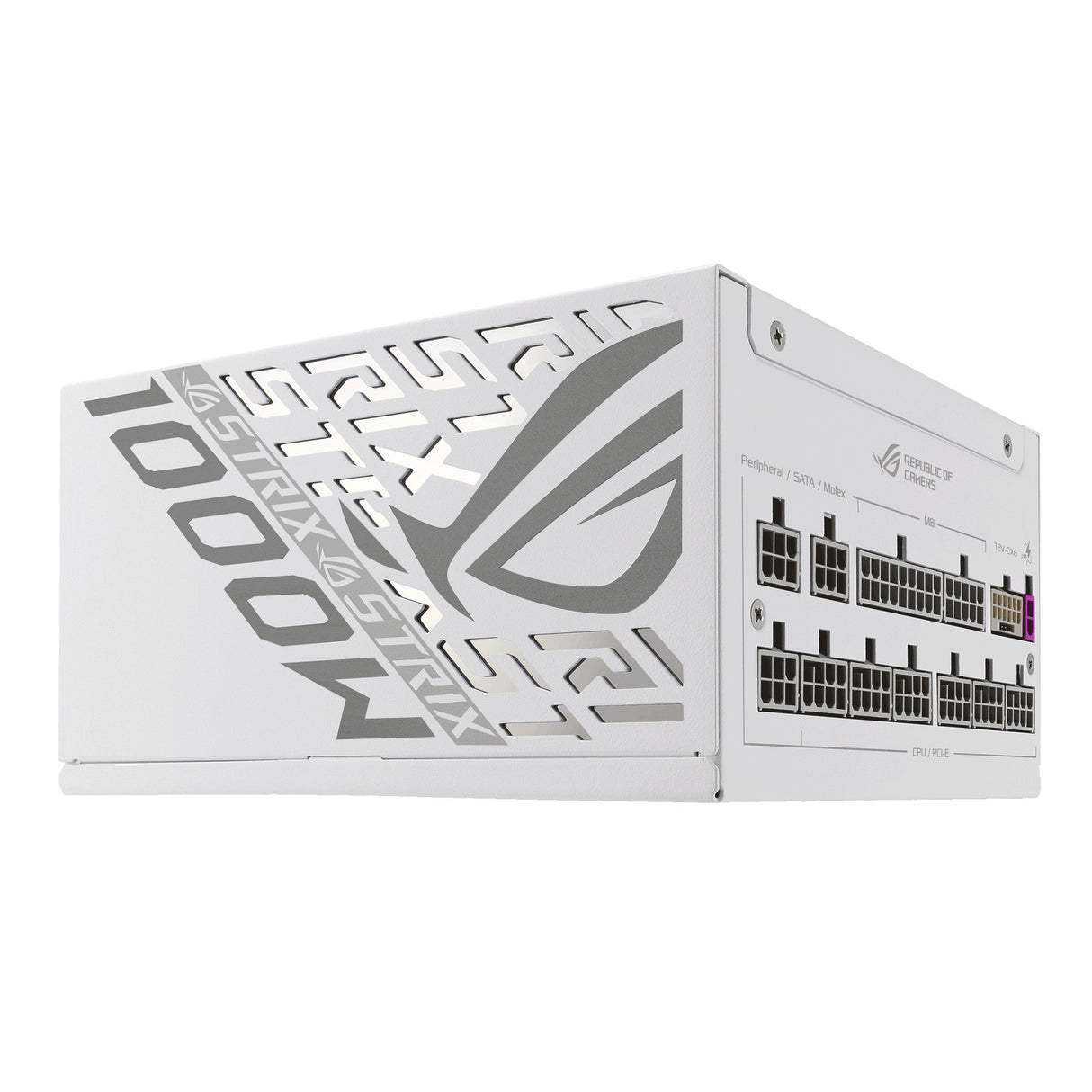 EAN 4711387835517 - ASUS ROG -STRIX-1000P-GAMING-WHITE unidad de fuente de alimentación 1000 W 20+4 pin ATX ATX Blanco imagen 10