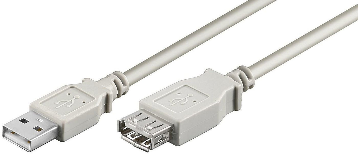 EAN 5705965935491 - Microconnect USBAAF05 cable USB USB 2.0 0,5 m USB A Gris imagen 1