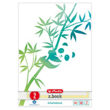 Herlitz Bloc De Trabajo A4 Greenline 50 Hojas Lineatur 02 Panda 50039906