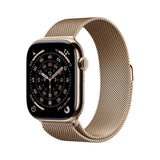Apple Watch S11 Titan Gold Cellular 46mm (Milanaise Armband Gold) M L