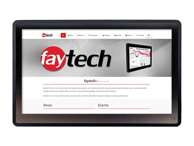 Monitor Faytech Ft156tmbcap (15.6") 1920 X 1080 Pixeles Lcd Pantalla Táctil Mesa Negro