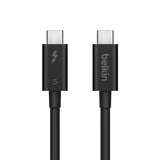 Cable Usb-C A Usb-C Belkin Inz005hq1mbk Thunderbolt 5 240w 8k 1m Color Negro