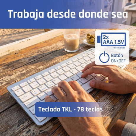EAN 8435364316788 - iggual TKL-BK teclado Universal QWERTY Español imagen 3
