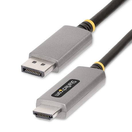 EAN 0065030897358 - StarTech.com 133DISPLAYPORTHDMI21 adaptador de cable de vídeo Negro, Plata imagen 1