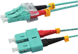 Red 2716-10-0022 Lwl-Duplex Cable De Red Lc Sc 2,0m Om3 Aqua
