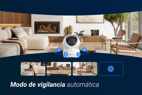 EAN 6941545641645 - EZVIZ H6c G1 4K Esférico Cámara de seguridad IP Interior 3840 x 2160 Pixeles Techo/Pared/Escritorio imagen 15
