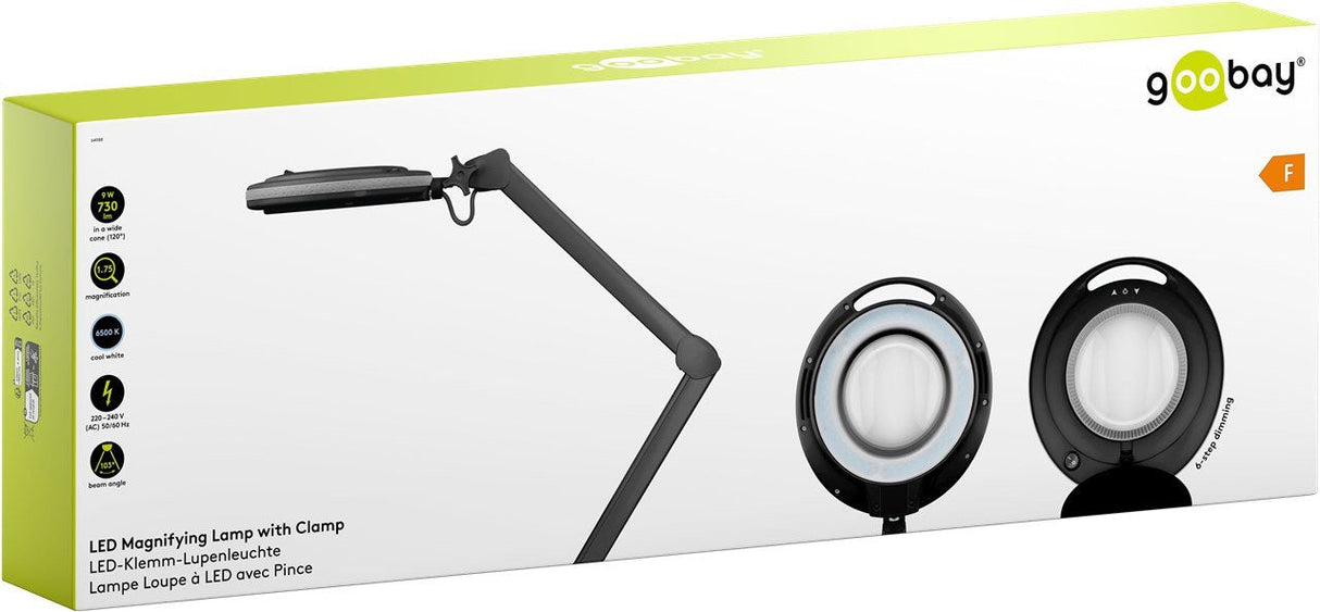 Lámpara De Aumento 9w 730lm 127mmx Kr 90led Dim Klemm S