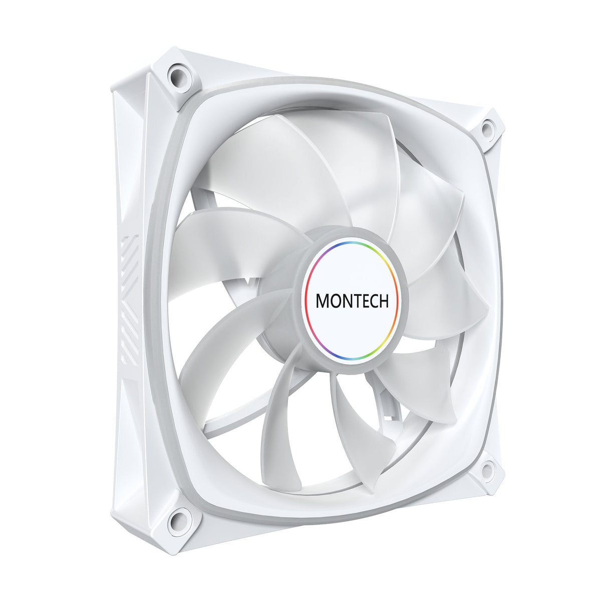 Ventilador Pc Montech Rx120 Pro 12 Cm Blanco 3 Pieza(S)