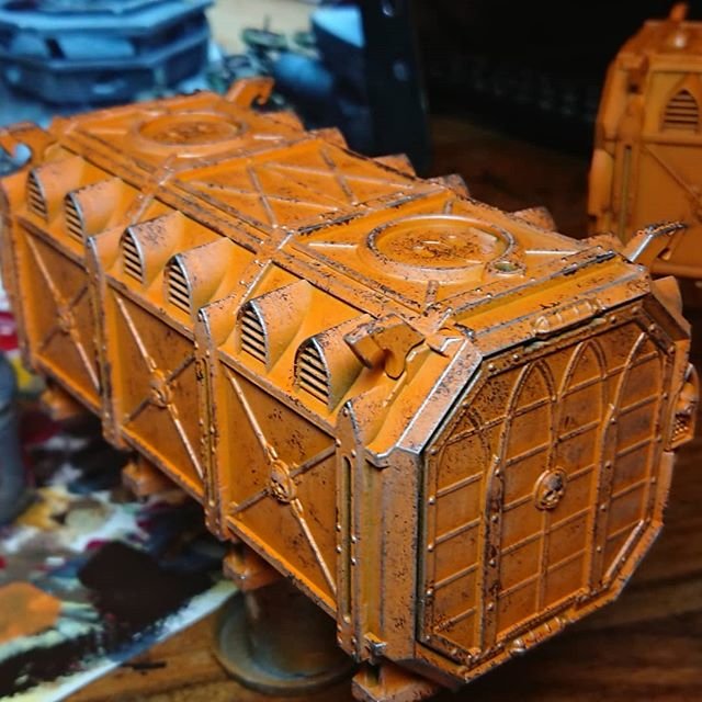 Warhammer 40k - Kampfzone Manufactorum: Gepanzerte Munitorum-Container