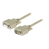 Efb Vga Verlngerungscable, 2x Hd-Dsub 15, St.-Bu., 2,0m, Beige