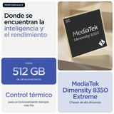 EAN 0840023288906 - Motorola edge 60 pro 16,9 cm (6.67") SIM doble Android 15 5G USB Tipo C 12 GB 512 GB 6000 mAh Azul imagen 20