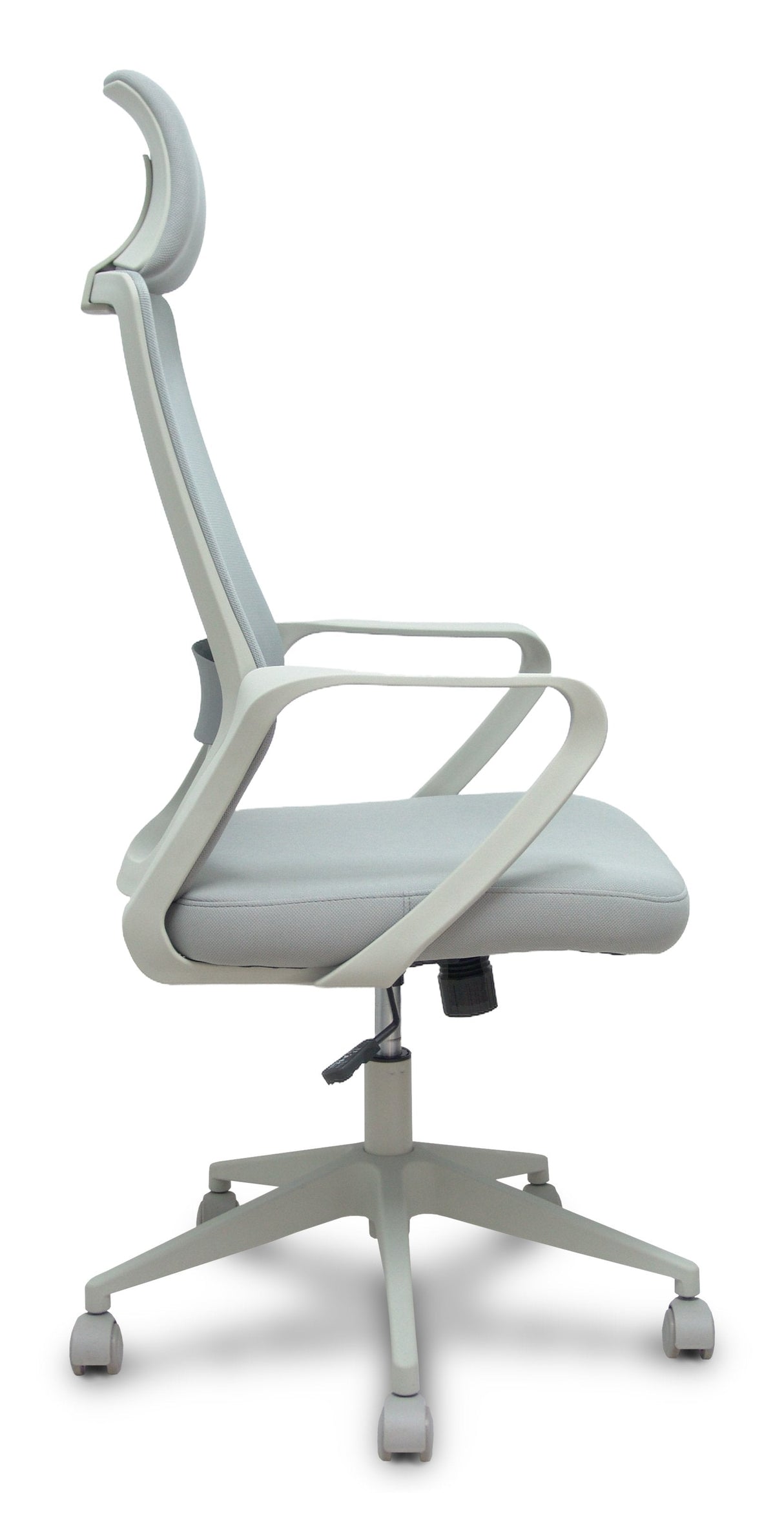 Piqueras Y Crespo Forol Silla Pro534 Gris Respaldo Malla Gris Asiento Tela Gris Base Piramidal Gris Ruedas Nailon