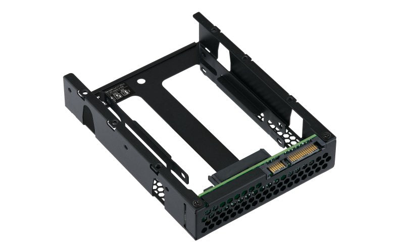Qnap Qda-A2ar Caja Para Disco Duro Externo Carcasa De Disco Duro/Ssd Negro 2.5", Bastidor De Instalación Negro, Carcasa De Disco Duro/Ssd, 2.5", Serial Ata Iii, 6 Gbit/S, Negro