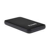 Tooq Carcasa Externa Hdd/Sdd 2.5" Hasta 9.5mm Sata Usb 3.0/3.1 Gen 1 - Sin Tornillos - Negro
