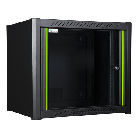 EAN 5420016846778 - LOGON RWM09U45BL armario rack 9U Bastidor de pared Negro imagen 3