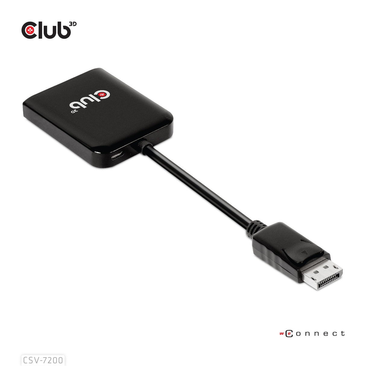 Club3d Multi Mreaming Transport Hub 1xdp -> Dp/Hdmi 4k60hz Retail