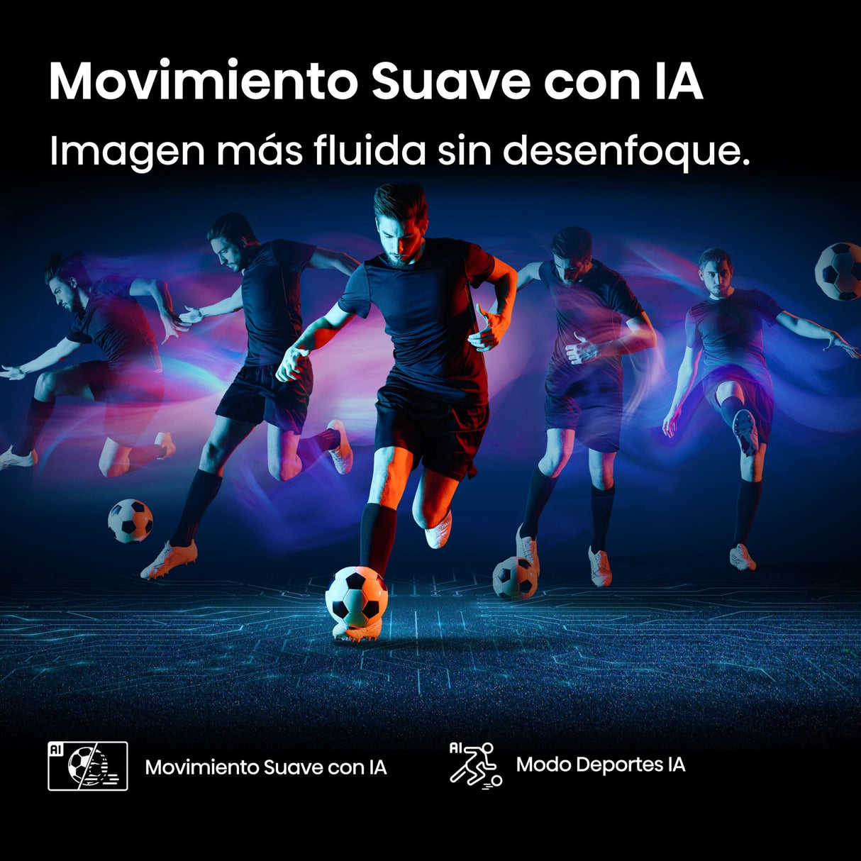 Televisor Hisense 55e7q Pro 55" 4k Ultra Hd Smart Tv Wifi Negro 330 Cd / M²