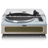 Tocadiscos  Lenco Ls-440  De Tracción Por Correa Azul, Gris Pardo Automático